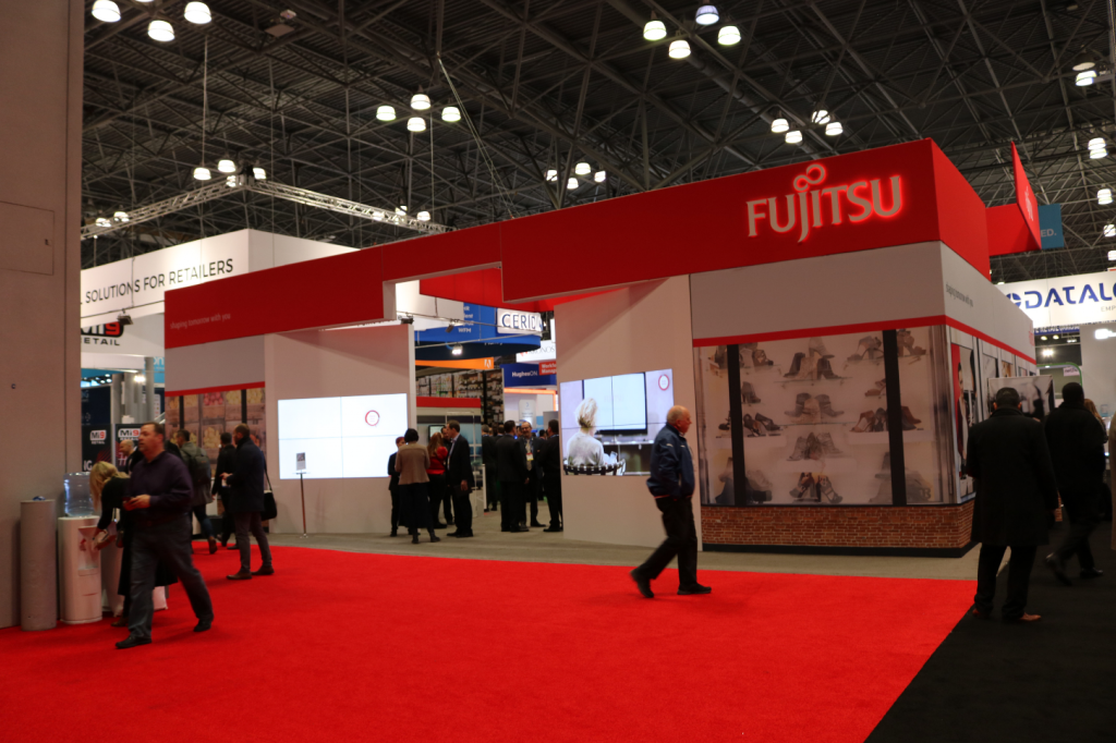 Fujitsu Booth at Trade Shows